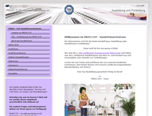 Tablet Screenshot of profi-cut.at